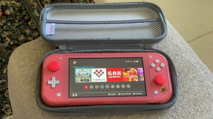 Nintendo switch lite desbloqueado com 30 jogos