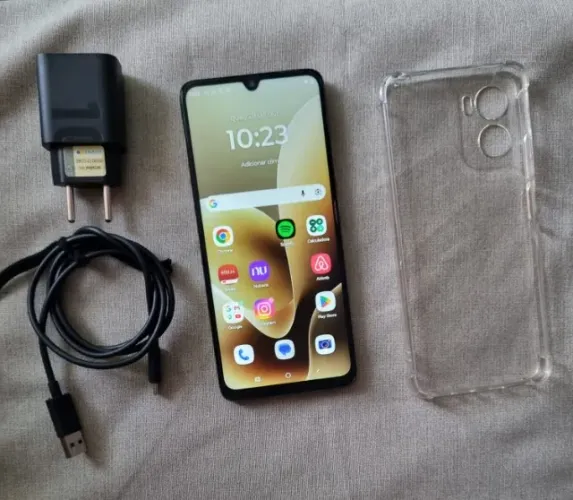 Smartphone Mg06 10 meses de garantia, zero marcas de uso