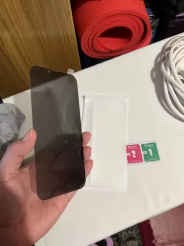Película de Vidro Anti-Espião para iPhone - Proteção de Privacidade - 17 Pro Max