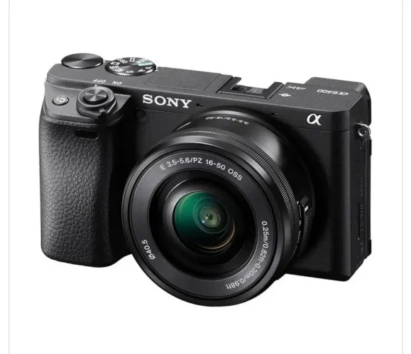 Câmera Kit Sony Aplha A6400 (ILCE-6400) 16-50MM Nova