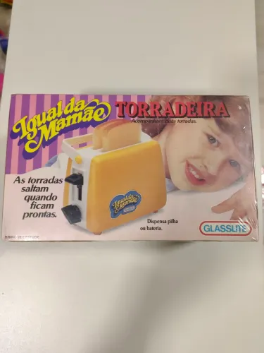 Brinquedo Torradeira Igual Da Mamãe Glasslite Anos 90 Novo Lacrado Na Caixa