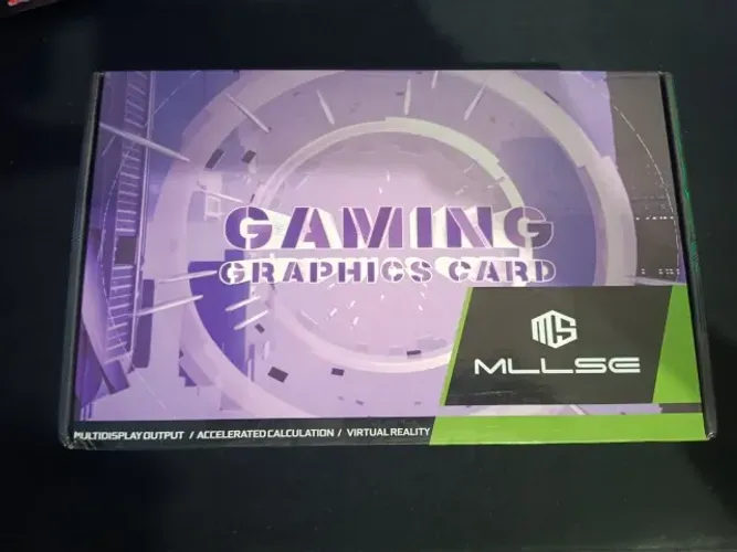 Placa De Vídeo Nova!, MLLSE Radeon RX 580 8GB Branca 