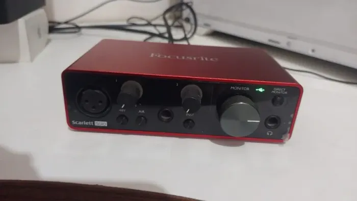 Interface focusrite scarlett solo 3rd