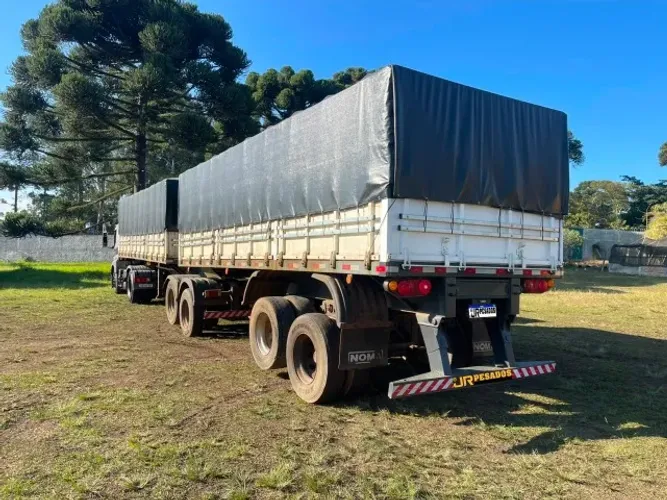 carreta bitrem noma 7.10m x 7.10m graneleira ano 2009