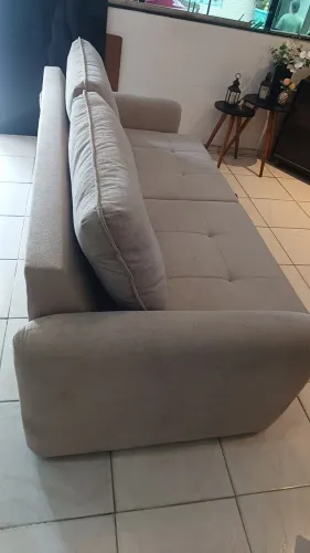 Sofá retrátil 3 lugares