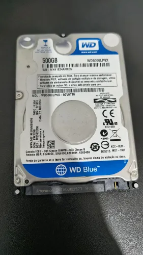 HD para notebook 500gb WD Blue