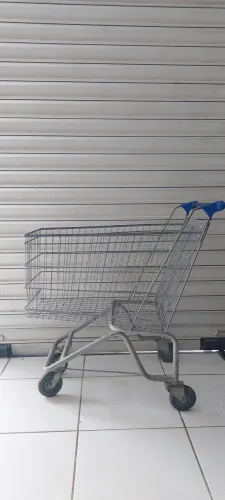 Carrinho feira Supermercado 130 Lts - Dividimos em até 10x