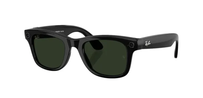 Ray-Ban Meta Wayfarer Gen. 2 RW4012 - Shiny Black Transitions Gradient Green (NOVO)
