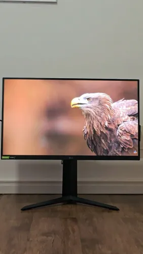 Monitor Gamer LG UltraGear 27" Full HD, 144hz, 1ms, IPS<br>HD, 144Hz, 1ms, IPS, HDMI e DP