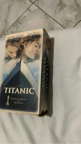 Filme titanic original cassete 
