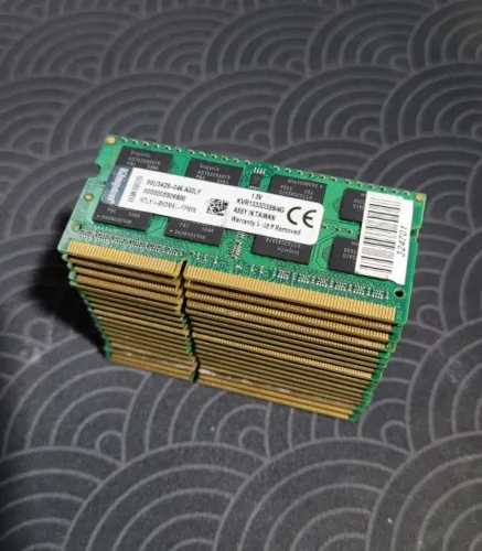Lote de Memórias p/ Notebook 4GB DDR3 - 18un