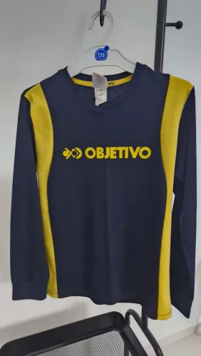 Uniforme Objetivo- camiseta manga longa