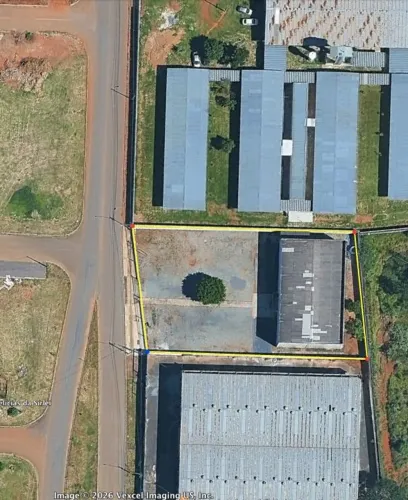 Área 2 mil m² + Prédio 500 m² (2 Pavimentos de 250m² cada)
