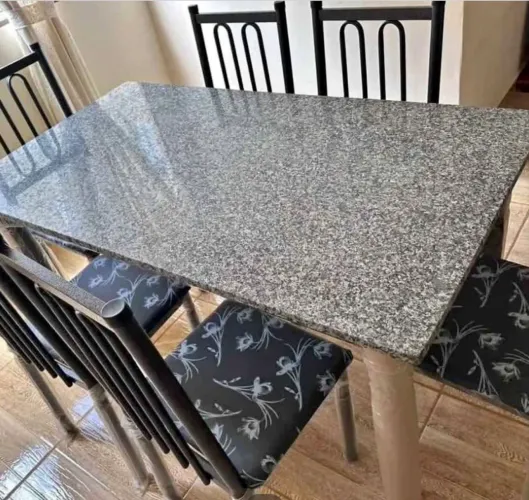 Mesa Com 06 Cadeiras Granito Nova
