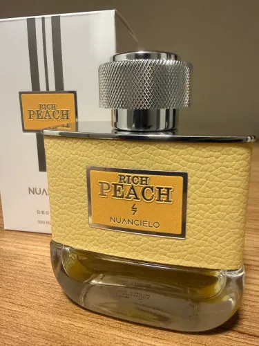 perfume rich peach nuancielo 100ml novo na caixa