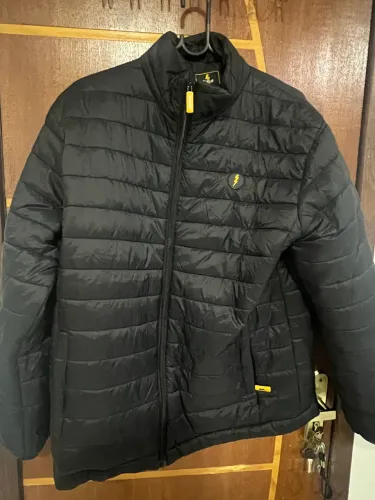 Jaqueta Puffer Masculina ZOOMP Preta Com Tag Original - Tam G