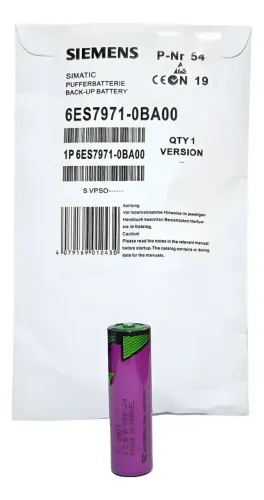Bateria siemens 6ES7971-0BA00