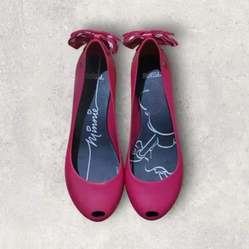 Melissa Minnie Disney pink original tam 37