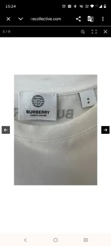 Camisa Burberry original veste P/M,praticamente nova 
