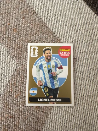 FIGURINHA LEGEND 2026 - MESSI GOLD