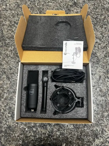 microfone profissional por 185 Reais