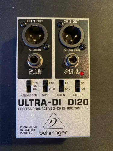 DIRECT BOX ULTRA DI-20 BEHRINGER