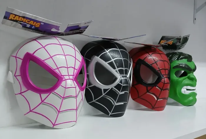 Máscara dos Heróis Marvel. Aqui na LOJA FABGAMES