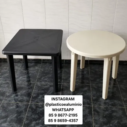 Mesa de Plástico Desmontável - PROMOÇÃO   Mesa Poly 