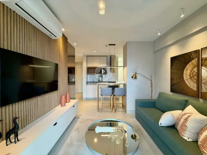 Apartamento com 1 quarto 2 banheiros Porteira Fechada na Aparecida