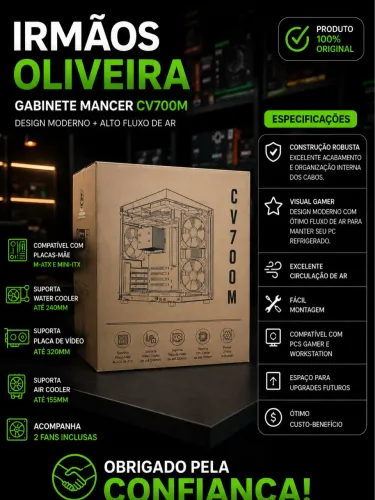 Gabinete CV700M OPORTUNIDADE