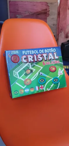 Futebol Botão Cristal com 6 Seleções Sortidos GULLIVER, Multicor