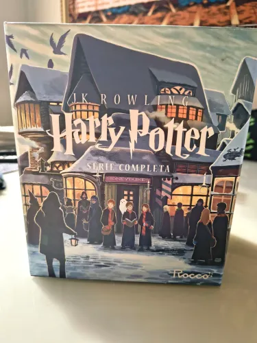 Box de Livros Harry Potter Castelo (Caixa Azul)