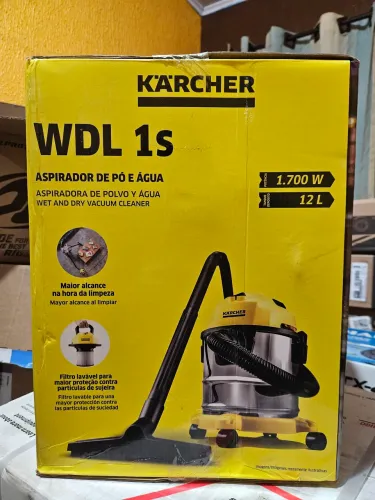 Aspirador De Pó e Água Karcher *Lacrado/NF/Garantia
