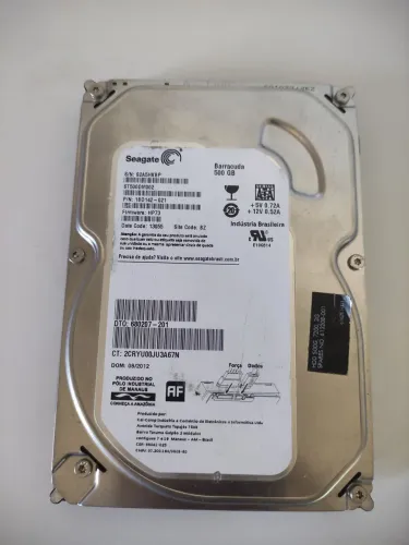 HD de 500 GB sata Seagate para computador