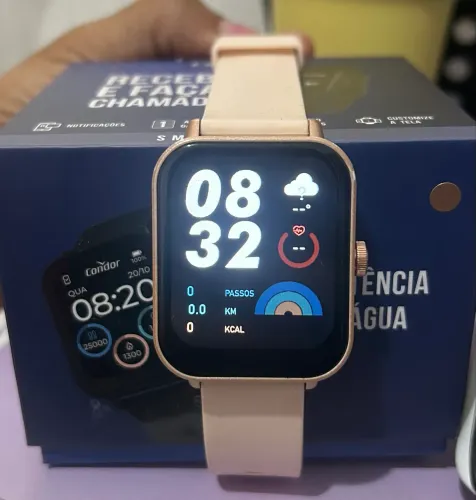 Smartwatch Relógio Condor Rosa - usado