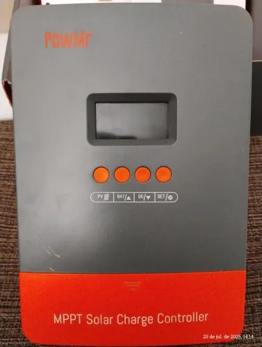 Controlador de carga Solar PowMr 60a -Pro