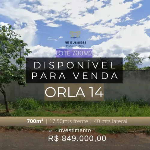 Lote a venda na ORLA 14 - Graciosa