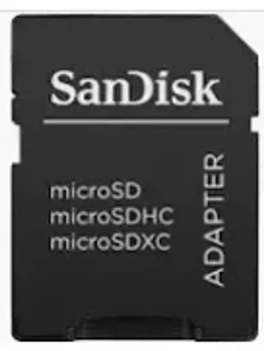 2 peças adaptador sandisk microsd microsdhc microsdxc