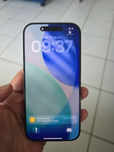 iPhone 16 Pro 512GB Black Titânio Impecável