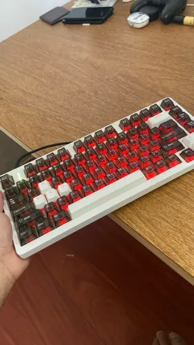 VENDO TECLADO MAGNÉTICO ZUOYA x86 BRANCO