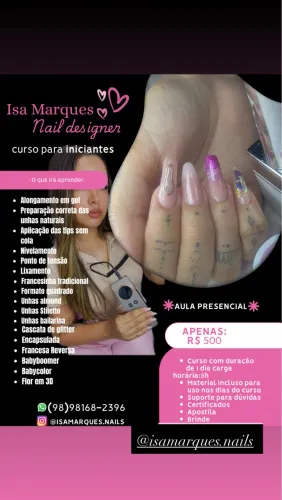 Curso de gel na tips completo 