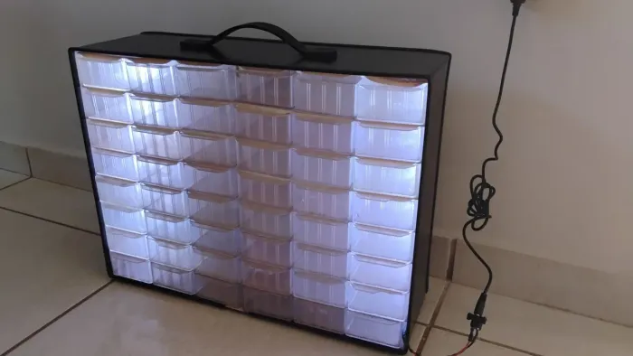 Gaveteiro Vintage Organizador Antigo 