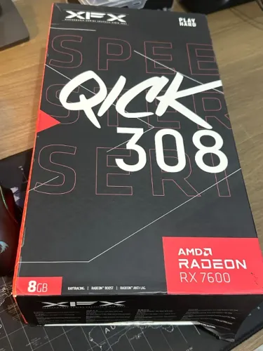 Placa de vídeo Radeon RX 7600 8GB Caixa Original