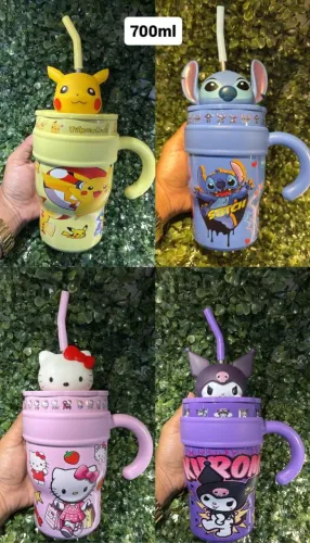 Copo térmico personagens