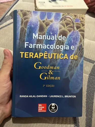 Livro Manual de Farmacologia e TERAPÊUTICA de Goodman e Gilman
