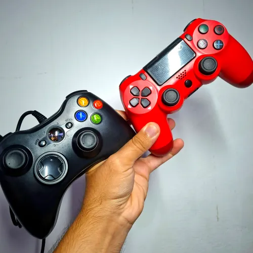 Controles Novos PS4 e Xbox 360, PC e TV - FRETE GRÁTIS