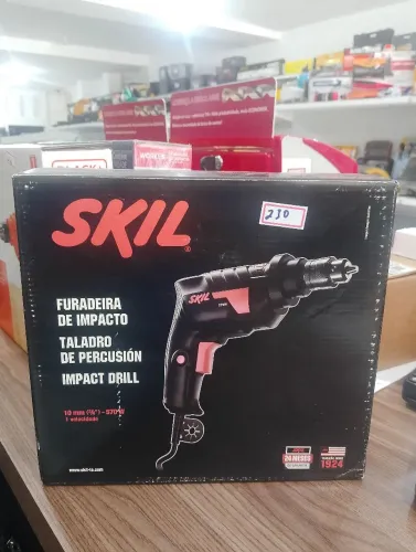 Furadeira Skil 10mm 3/8 570w 2 anos de garantia fábrica
