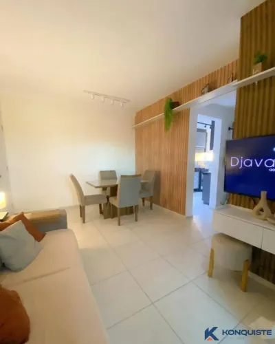 Imóvel para venda possui 55 metros quadrados com 2 quartos