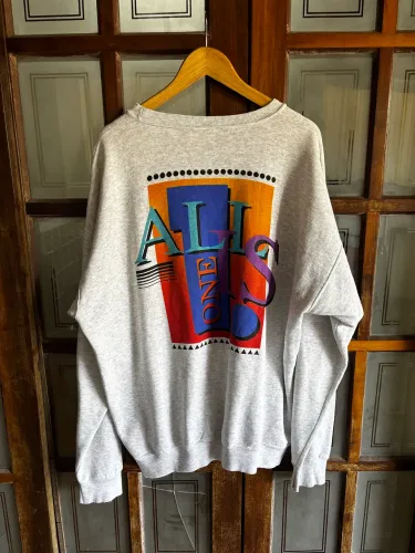 Moletom Hard Rock Cafe New York Vintage 90s Cinza USA XL`