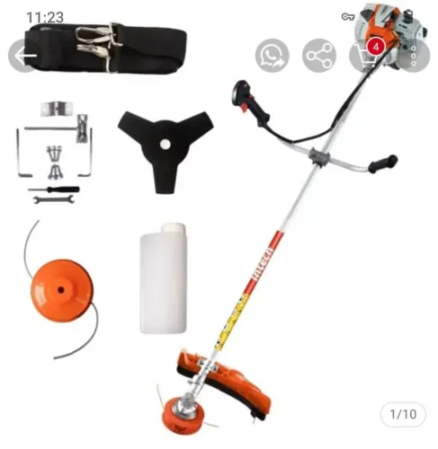 Vendo roçadeira inter machine 52 cilindrada usada excelente ZAP *